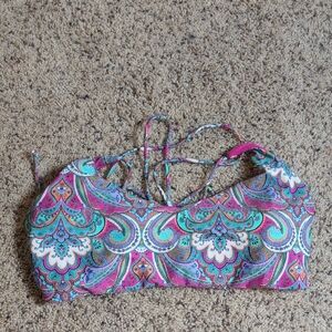 Oneill Colorful Paisley Bikini Top